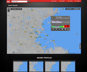 Reports for 50,000+ Weather Stations