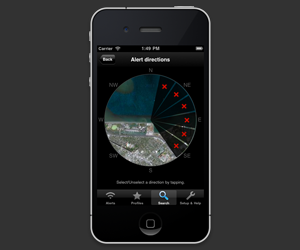 Wind alerts via e-mail, SMS, or mobile device